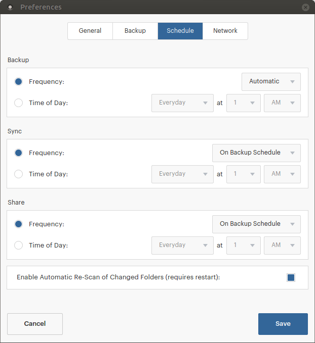 SpiderOak one schedule review