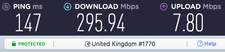 nord server speeds vs tunnelbear