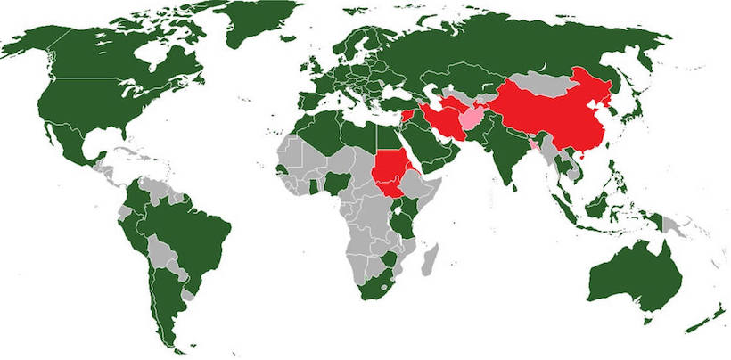 youtube blocked in country