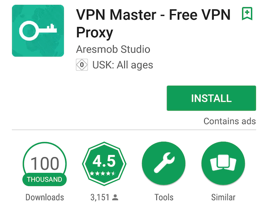 free vpn scam