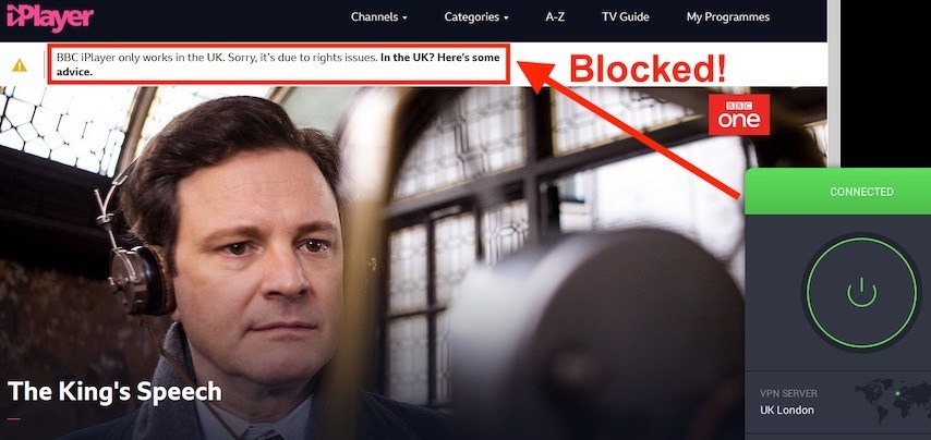 PIA VPN for BBC iPlayer