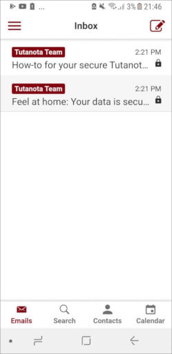 tutanota android app