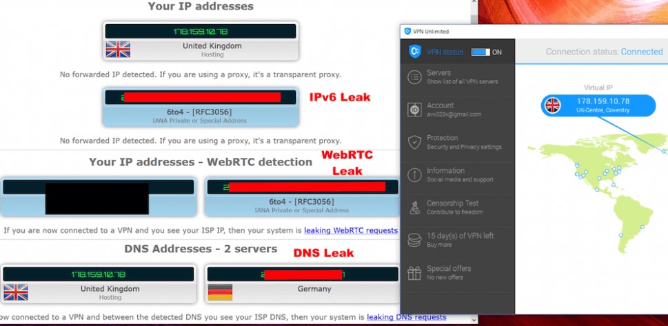 how to test if VPN is working