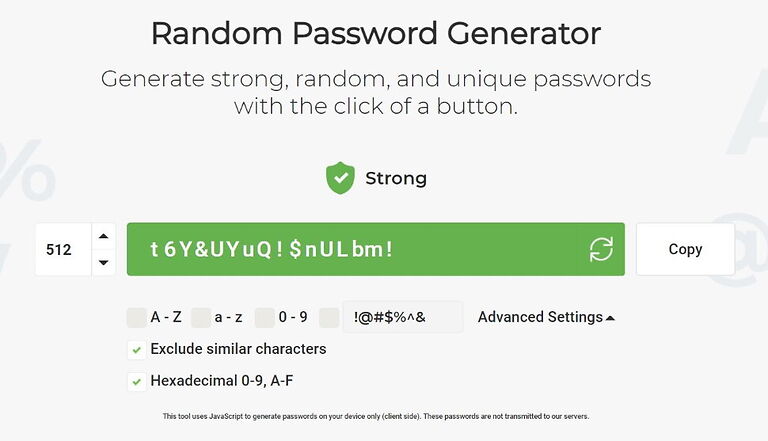 Roboform Password Generator