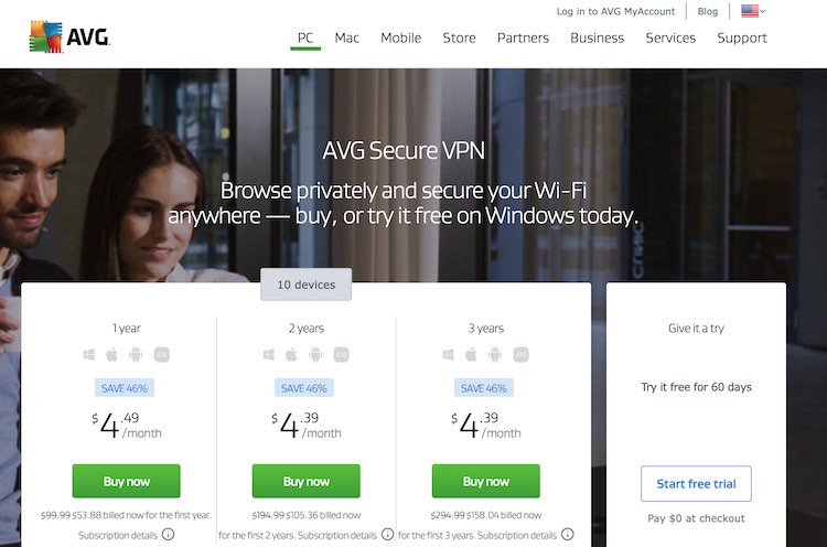 AVG Secure VPN Review