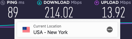 Express VPN speed test