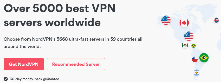 nordvpn server network