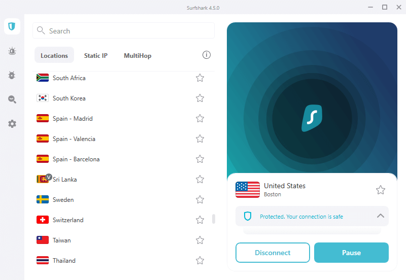 Surfshark and CyberGhost VPN apps