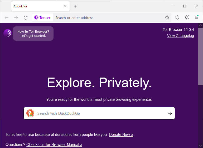 Tor browser