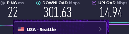 VyprVPN speeds