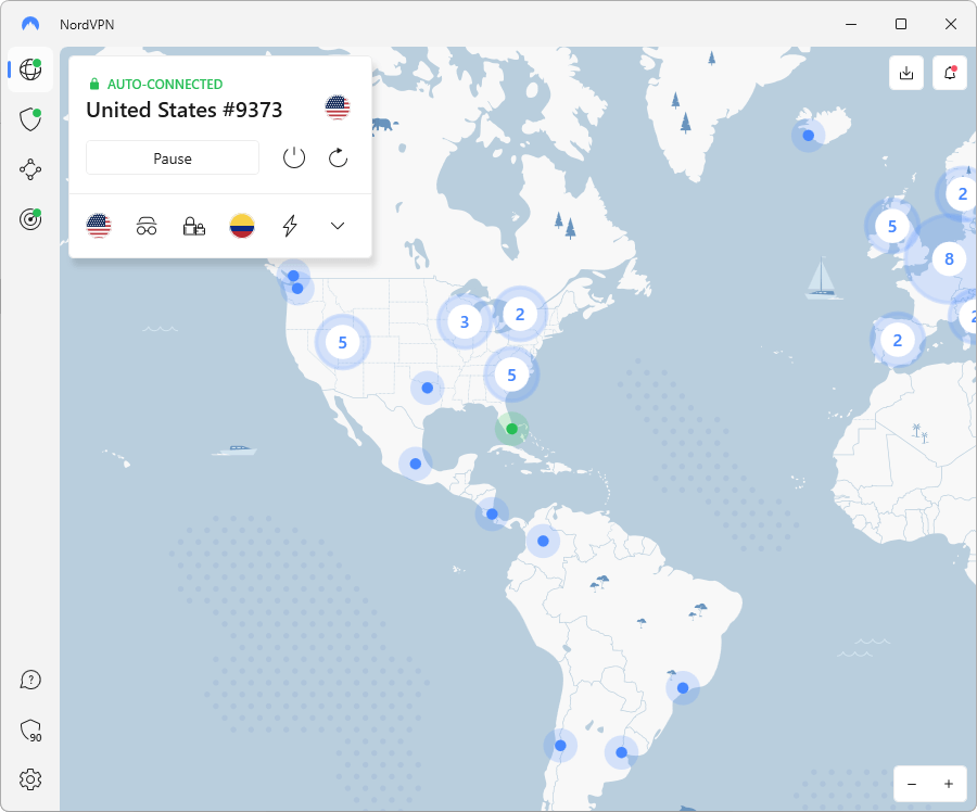 NordVPN Windows app Firestick comparison