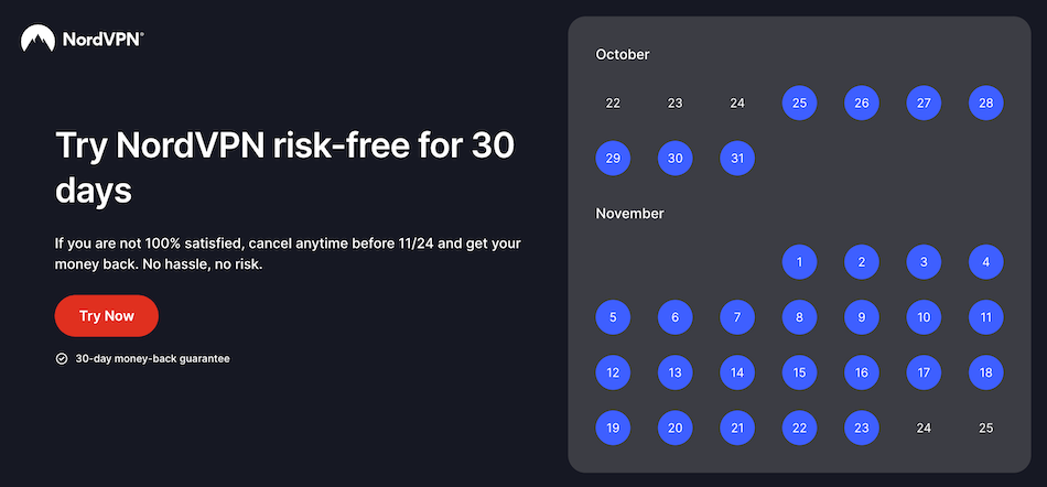 30-Day NordVPN Free Trial