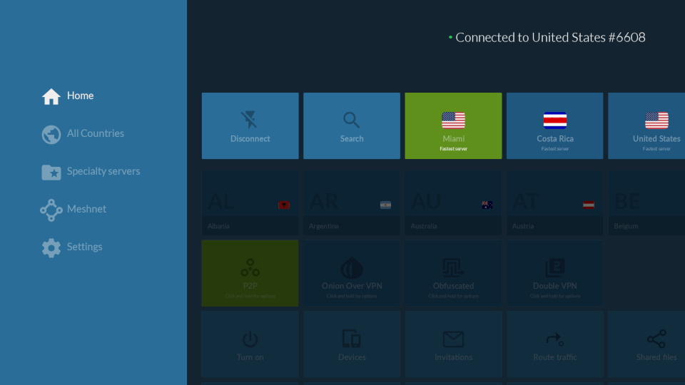 NordVPN protecting my Smart TV