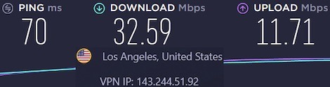 CyberGhost vs ExpressVPN speeds