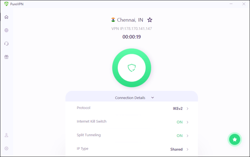 PureVPN Windows desktop app vs NordVPN