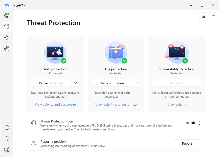 NordVPN Threat Protection