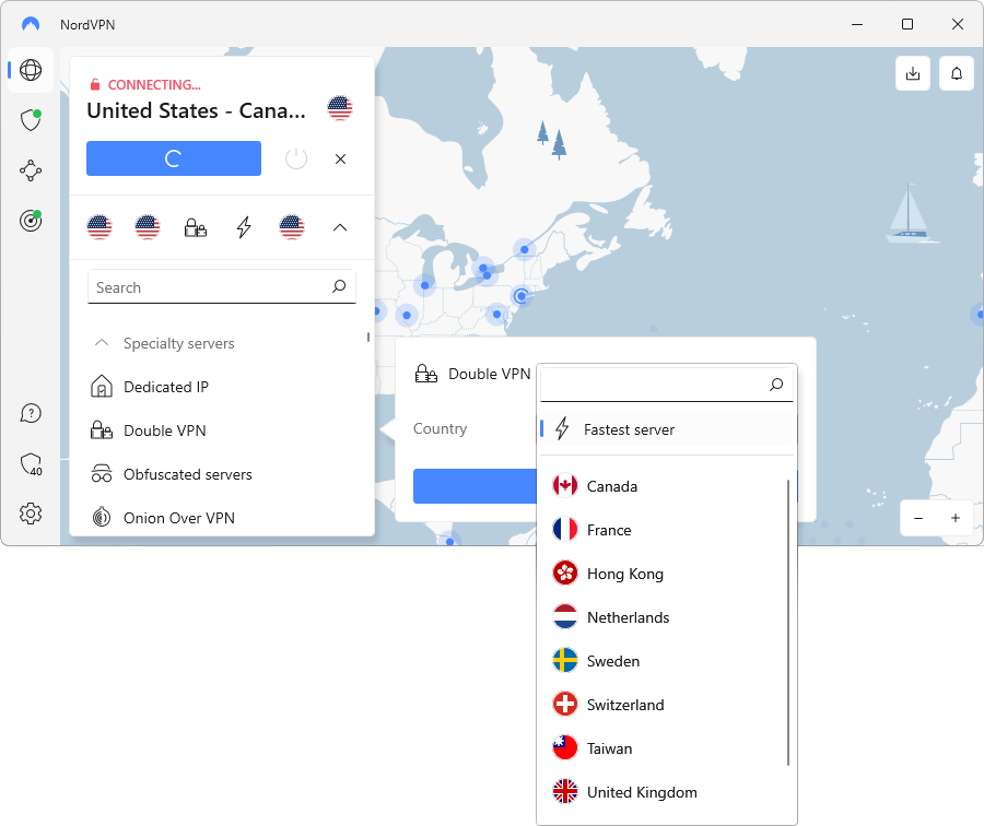 VPN servers CyberGhost vs NordVPN