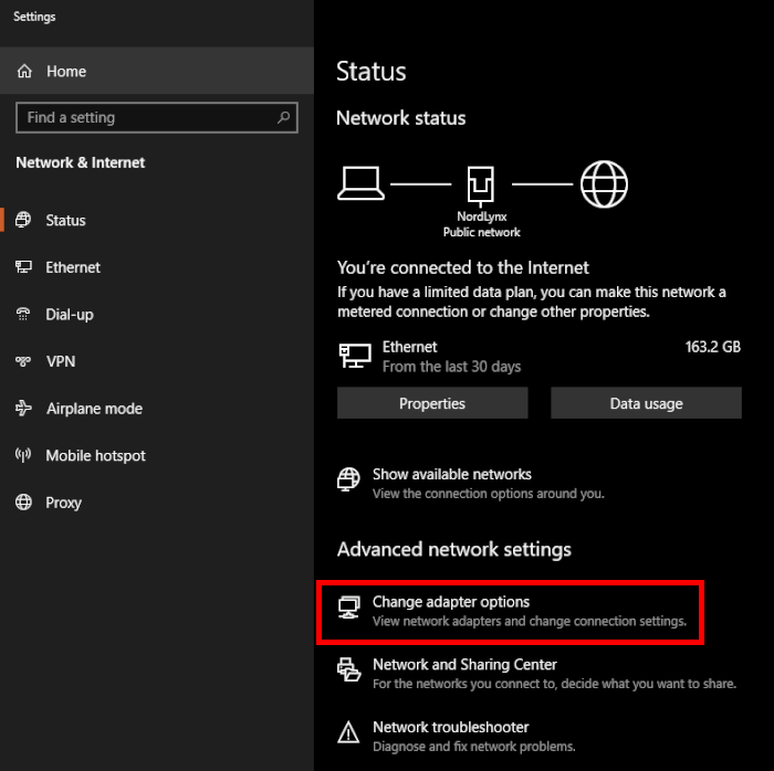 Configure DNS on Windows