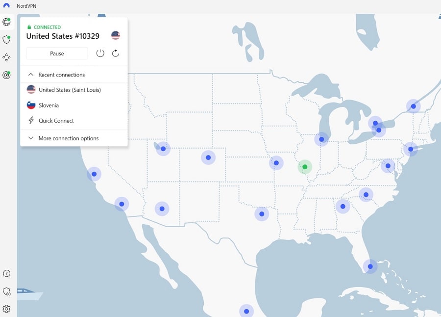 NordVPN server locations 