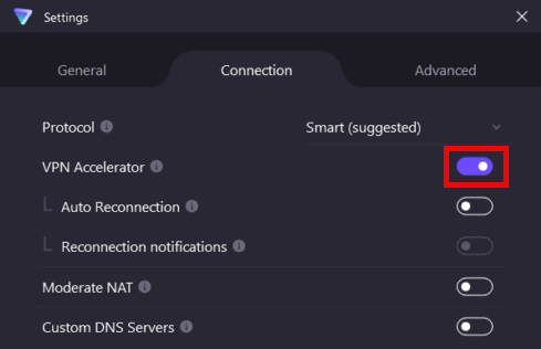 Proton VPN Accelerator