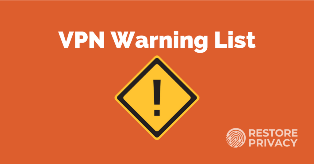 VPN Warning List