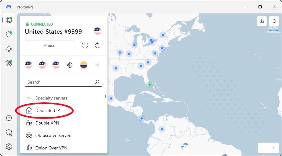 NordVPN Dedicated IP