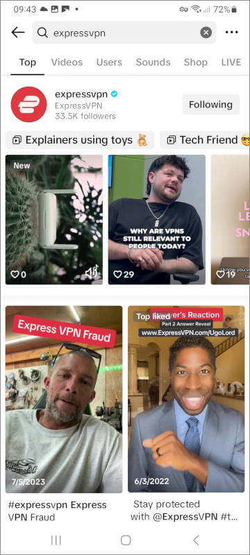 ExpressVPN for TikTok
