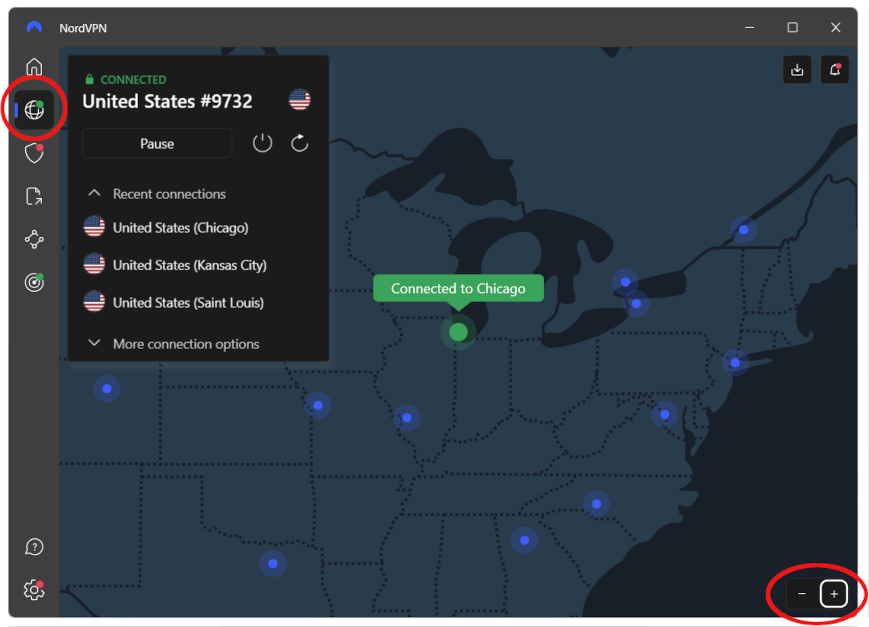 Indiana Pornhub - Selecting a NordVPN server