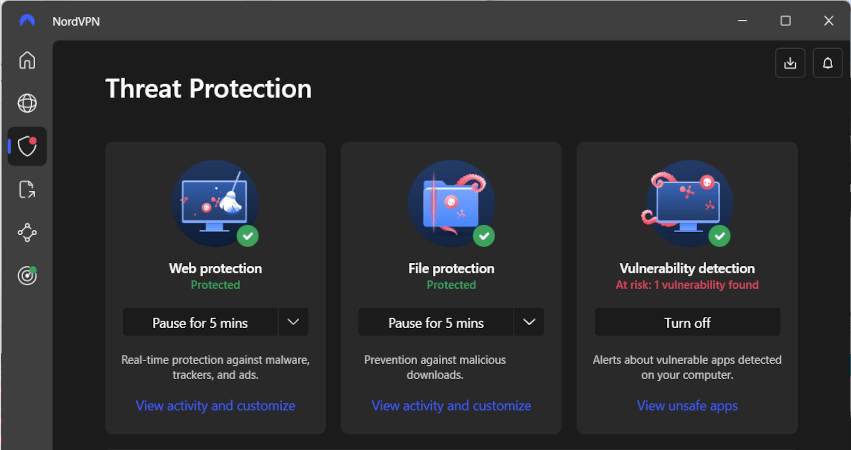 NordVPN Threat Protection