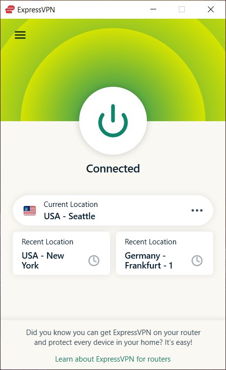 ExpressVPN app vs NordVPN