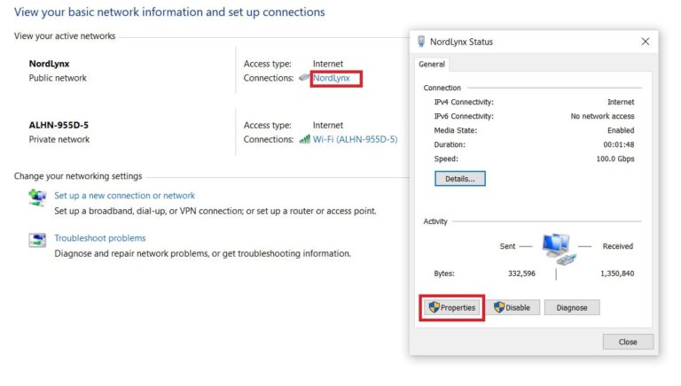 VPN for Minecraft: NordLynx Properties