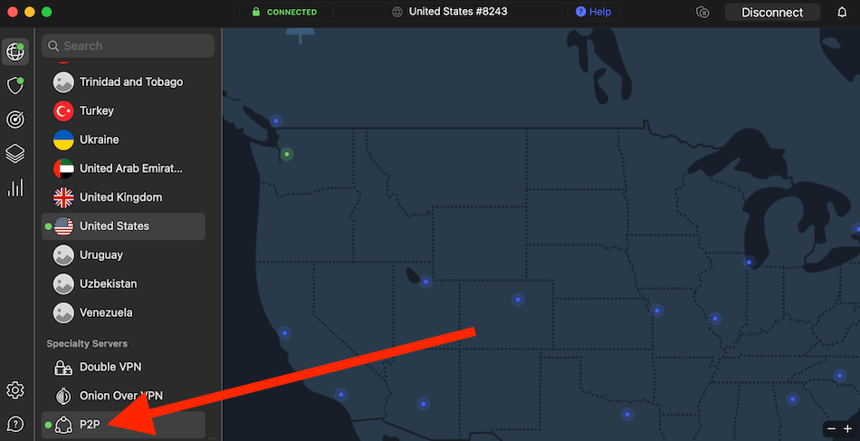 NordVPN p2p servers vs ExpressVPN