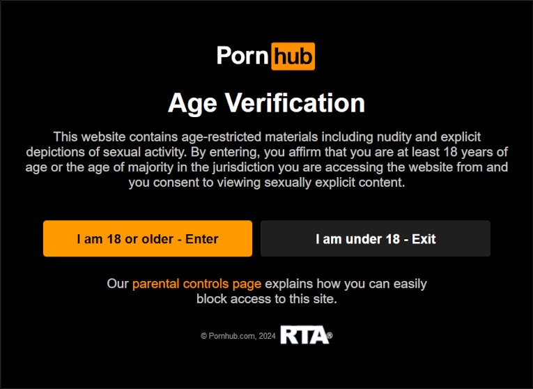 Bahanas Pornhub block