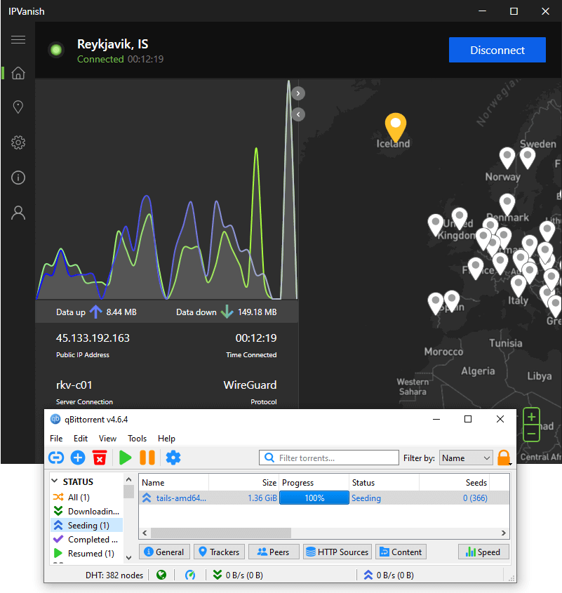 IPVanish and qBittorrent