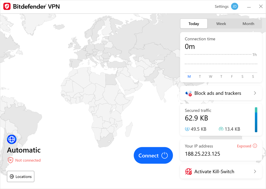 Bitdefender VPN service