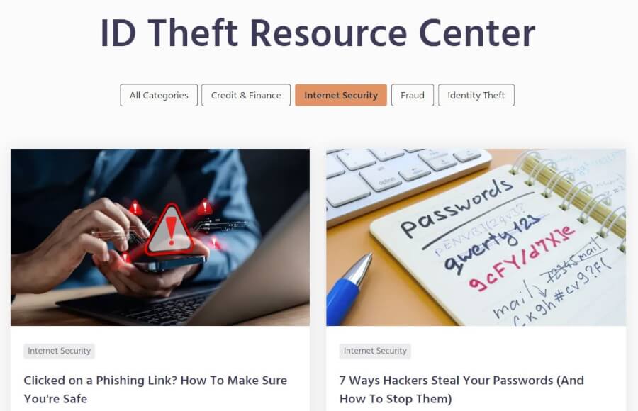 Identity Guard help center