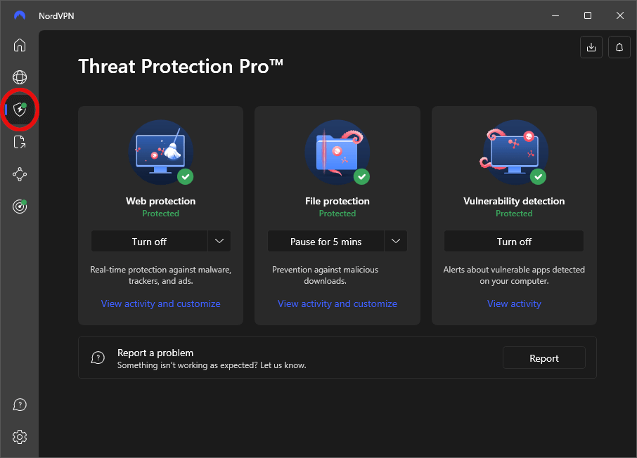 NordVPN Threat Protecion Pro