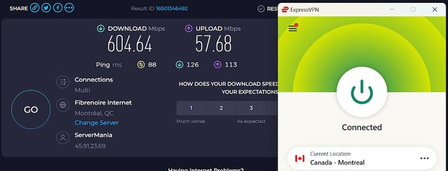 ExpressVPN Montreal
