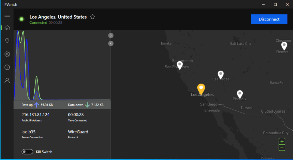 IPVanish Los Angeles Utah