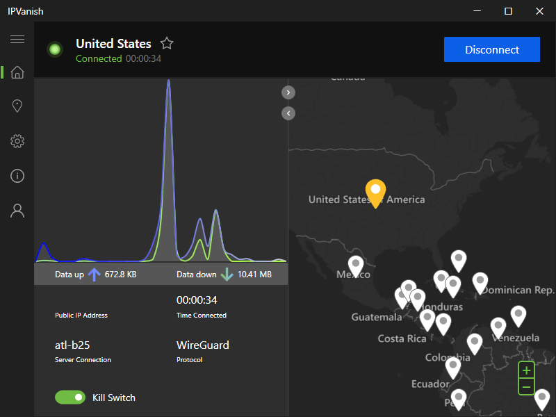 IPVanish VPN Windows app