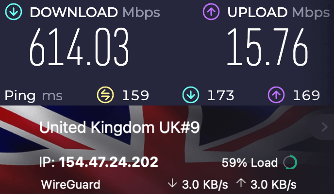 Proton VPN UK 614