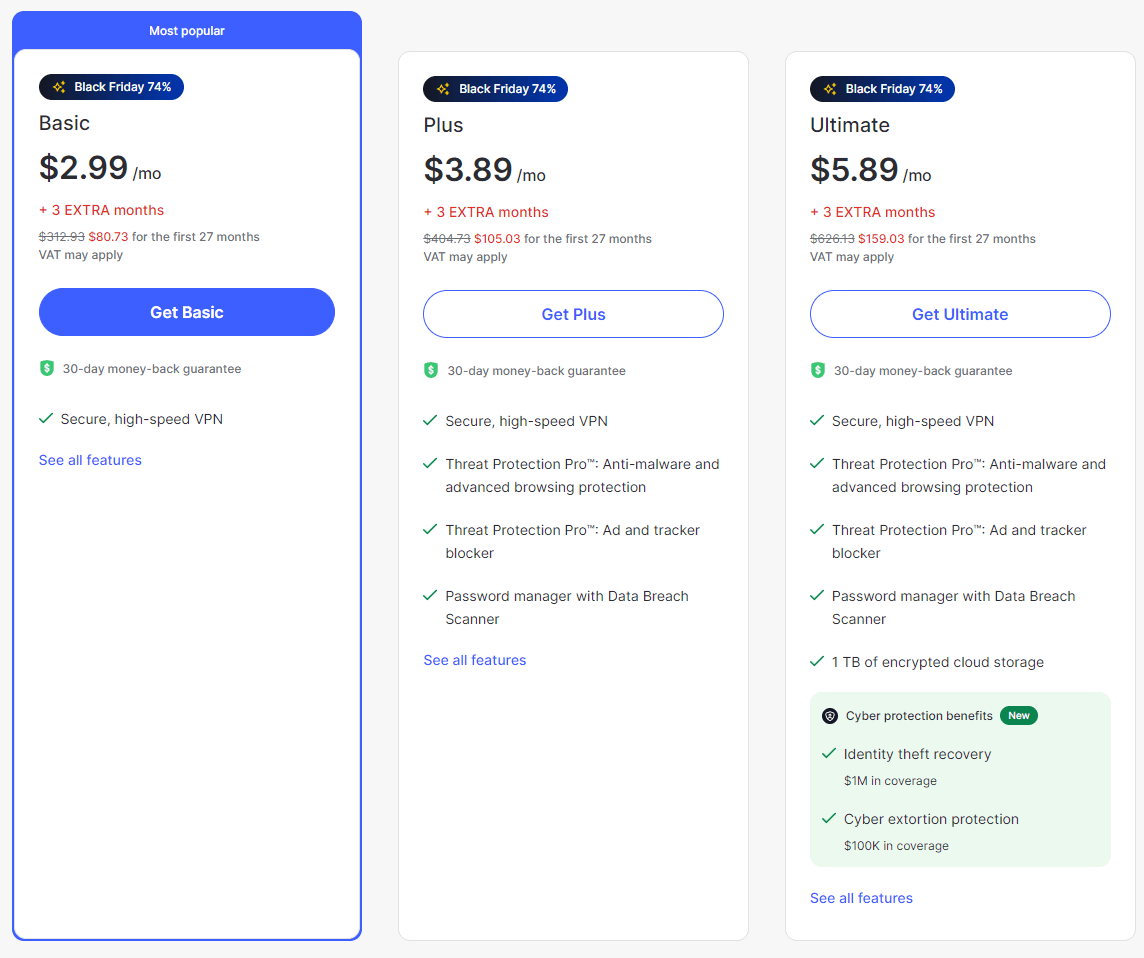 NordVPN 2-year pricing