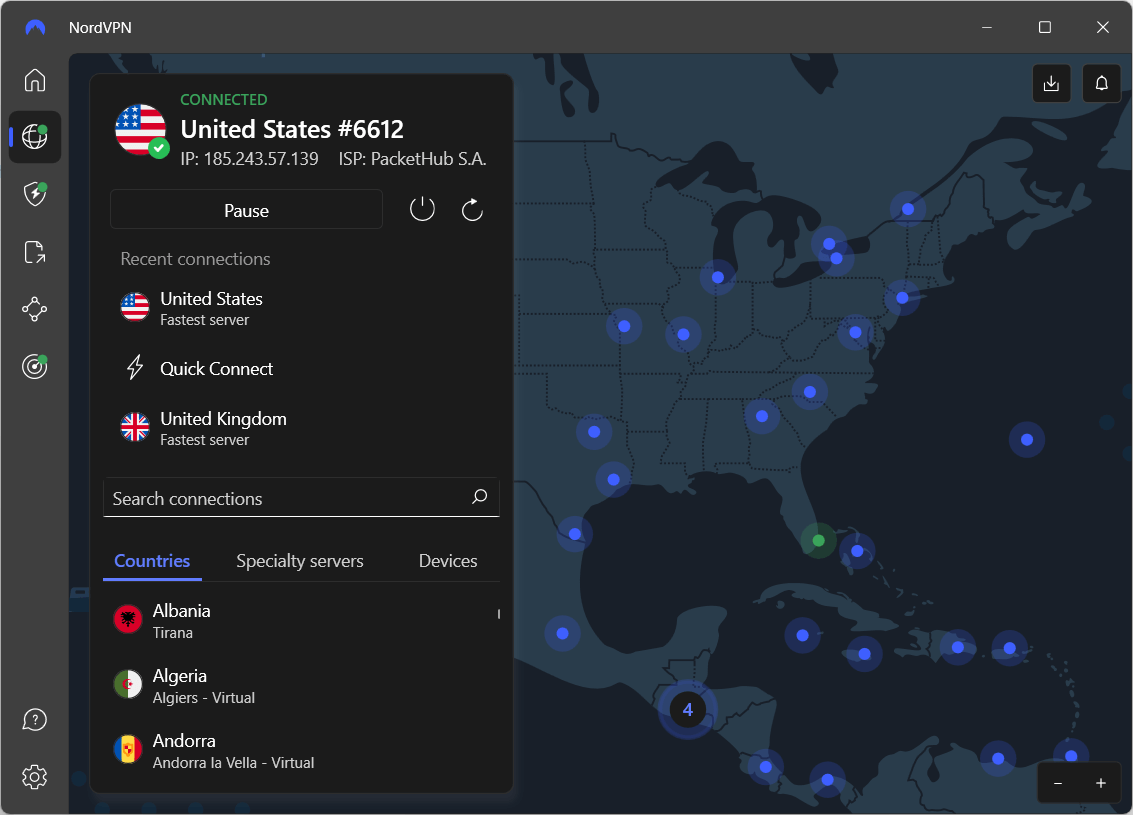 NordVPN for Windows