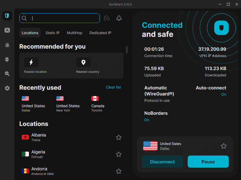 Surfshark is one of the best ceharp VPNS