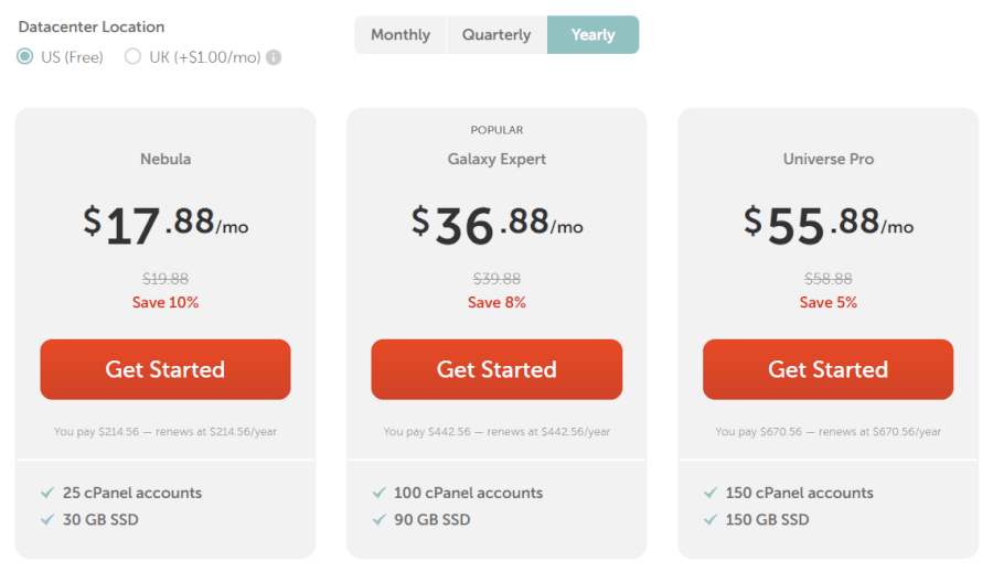 Namecheap  reseller hosting plans