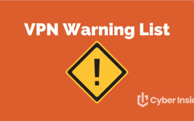 VPN Warning List