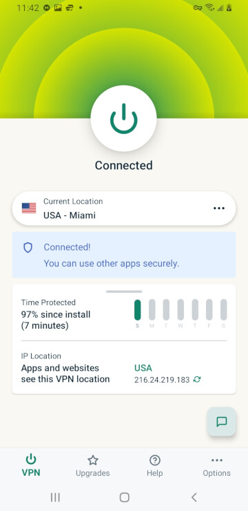 ExpressVPN for Android