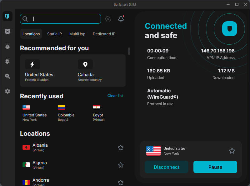 Surfshark No-Logs VPN