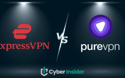 ExpressVPN vs. PureVPN comparison featured image CyberInsider