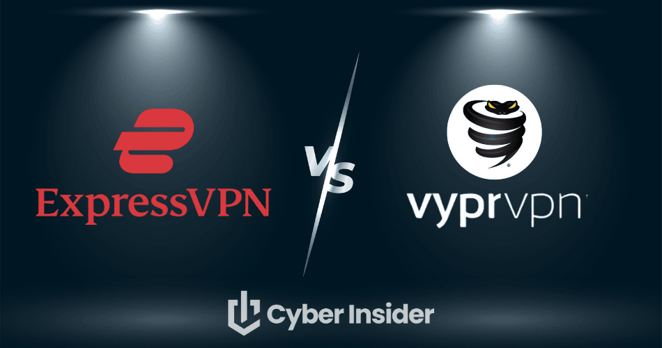 ExpressVPN vs. VyprVPN comparison featured image CyberInsider